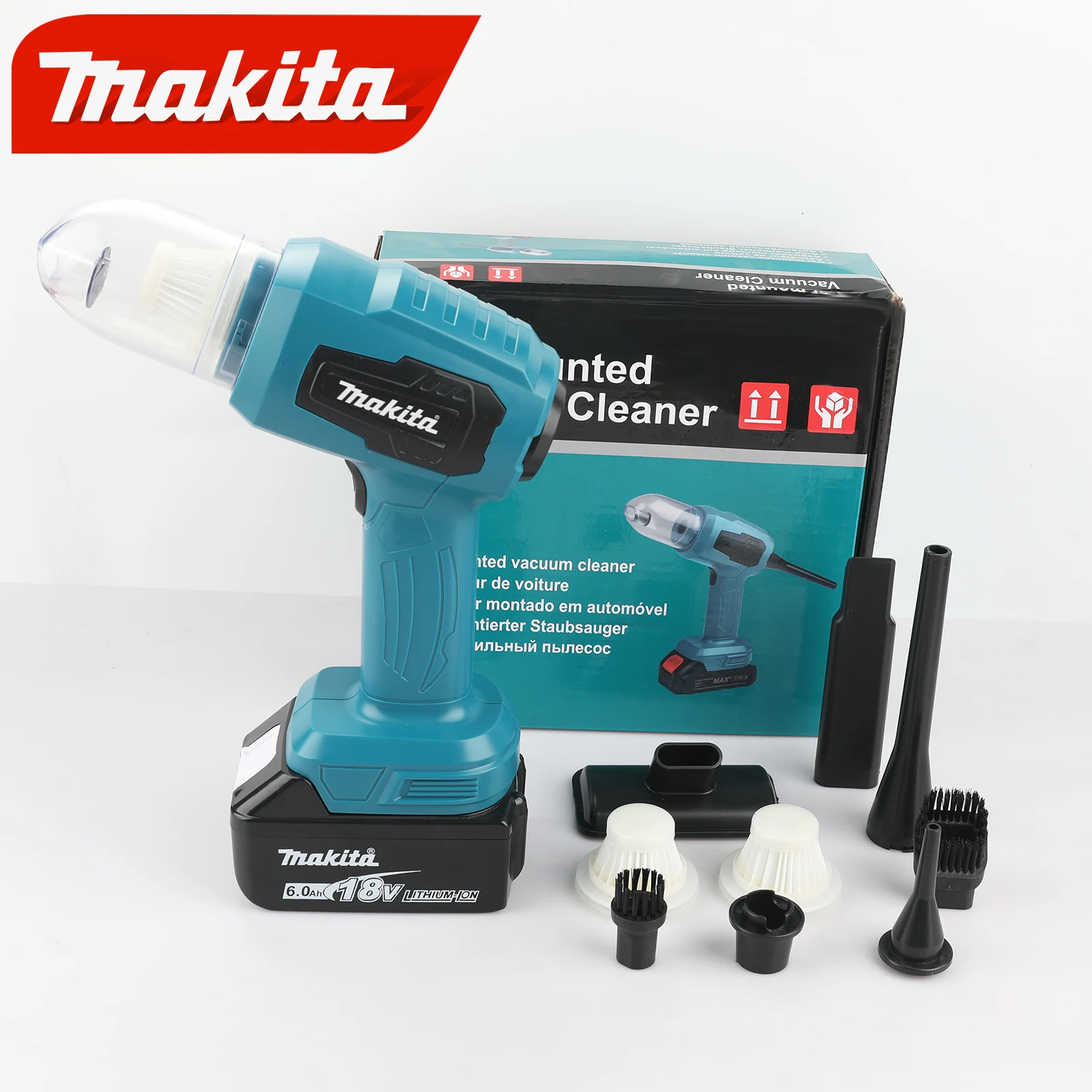 Workshop Cleaning Tools - Makita M213 Mini 18V Cordless Vacuum