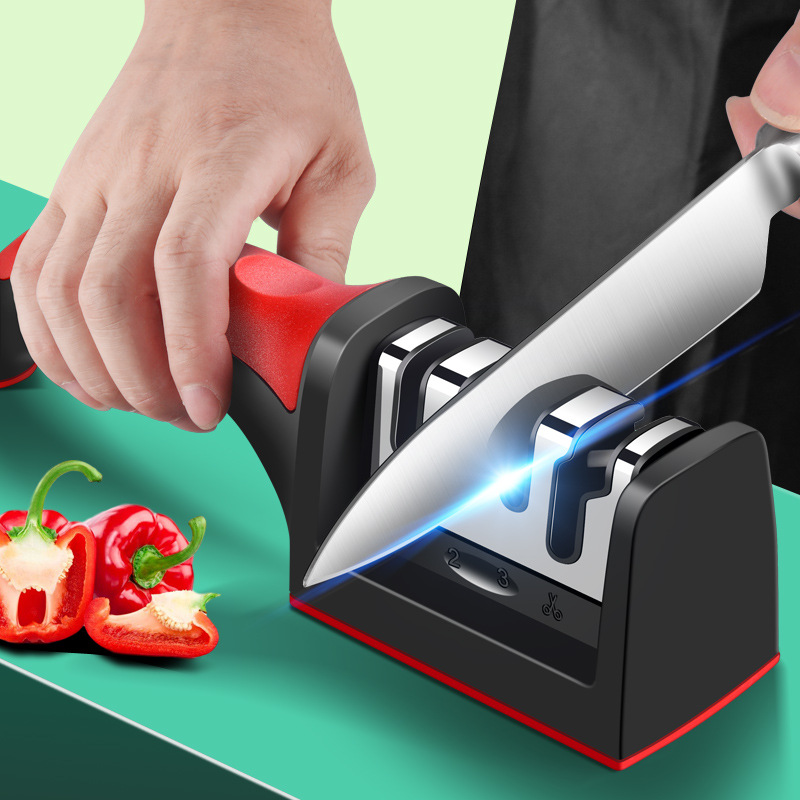 Dual‑Sided Knife Sharpener Tun - Workshop Tools Knife Sharpener ulasan dan harga
