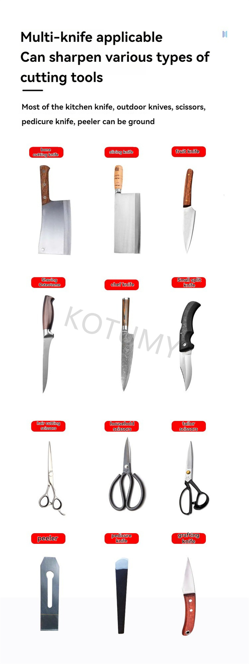 Fixed Angle Knife Sharpening J - Workshop Tools Knife Sharpener ulasan dan harga