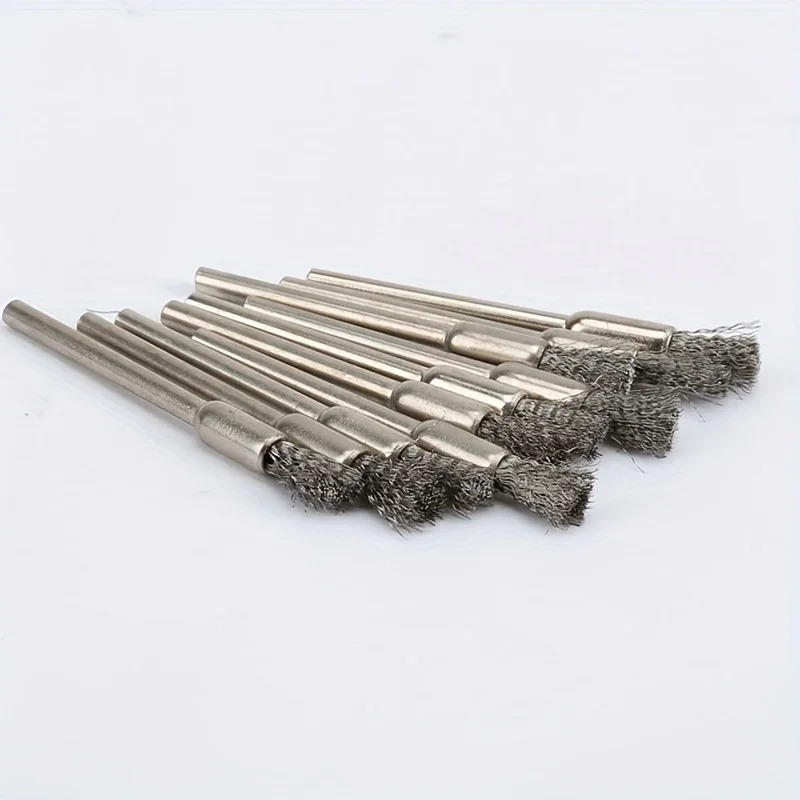 10Pcs Stainless Steel Wire Bru - Workshop Cleaning Tools ulasan dan harga