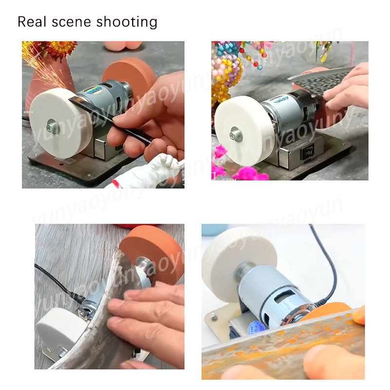 Double Wheel Bench Grinder Hou - Workshop Tools Knife Sharpener ulasan dan harga