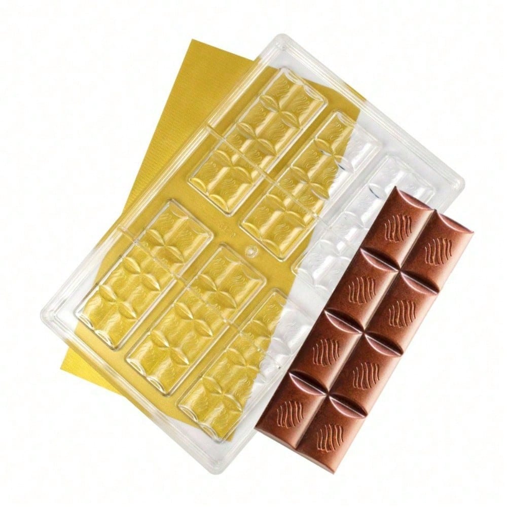 Plaid Chocolate Bar Mold, Clea - Workshop Use Tools ulasan dan harga