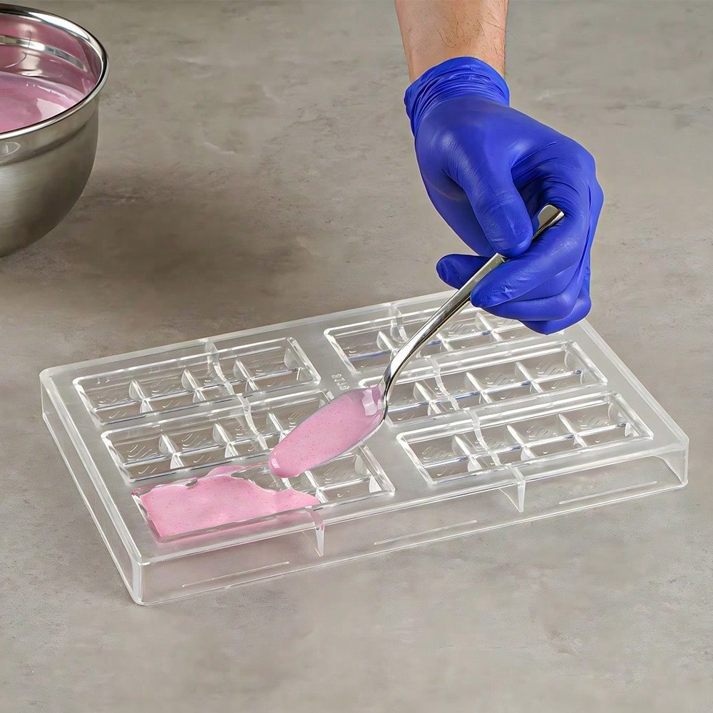 Plaid Chocolate Bar Mold, Clea - Workshop Use Tools ulasan dan harga