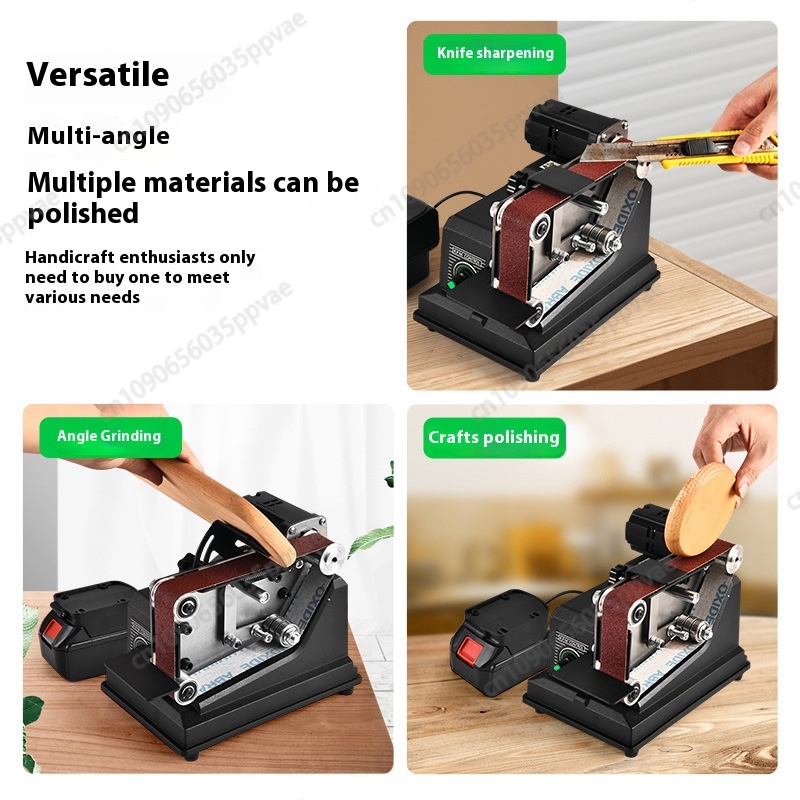 Automatic Cordless Mini Belt G - Workshop Tools Knife Sharpener ulasan dan harga