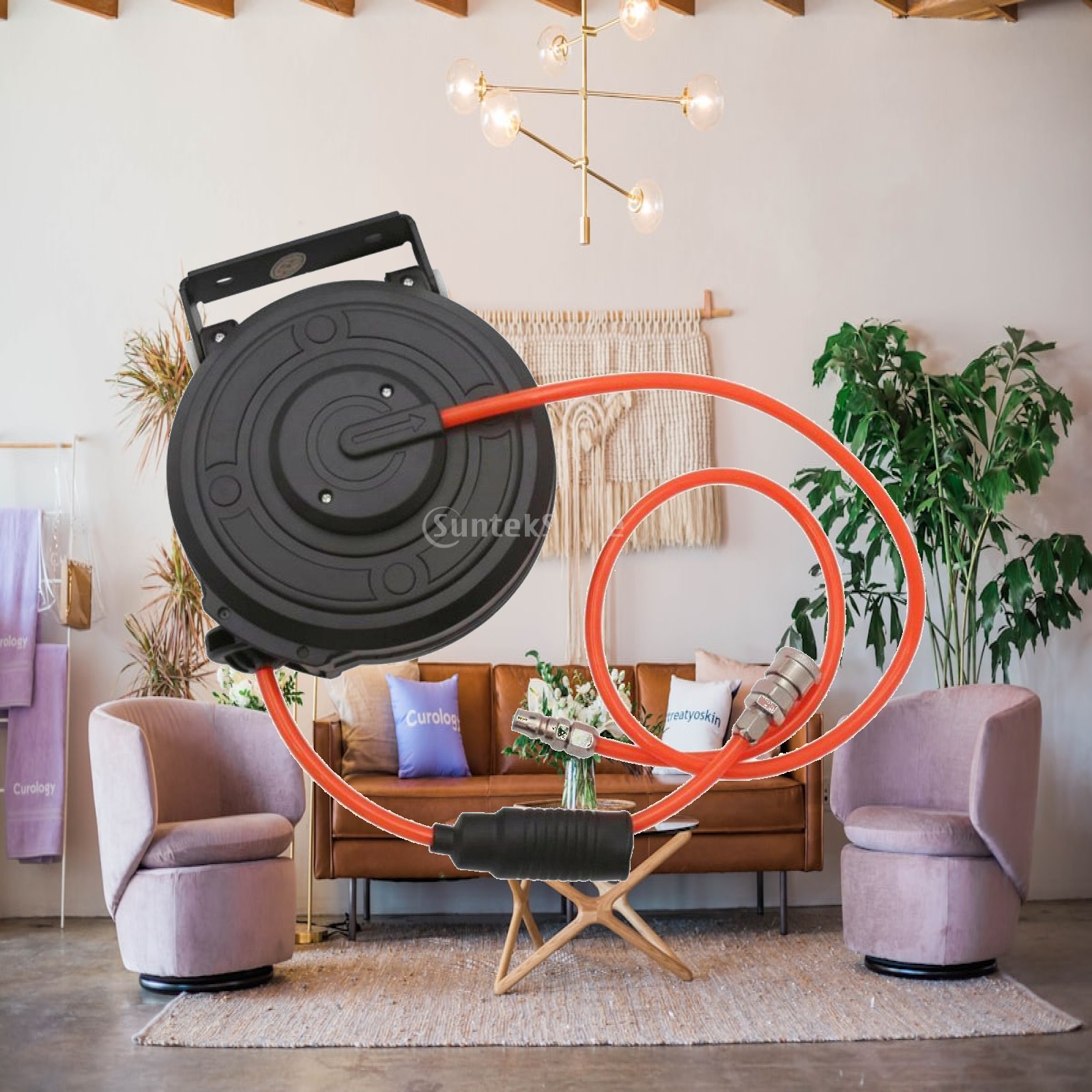 Retractable Pneumatic Air Hose - Tools For Garage ulasan dan harga