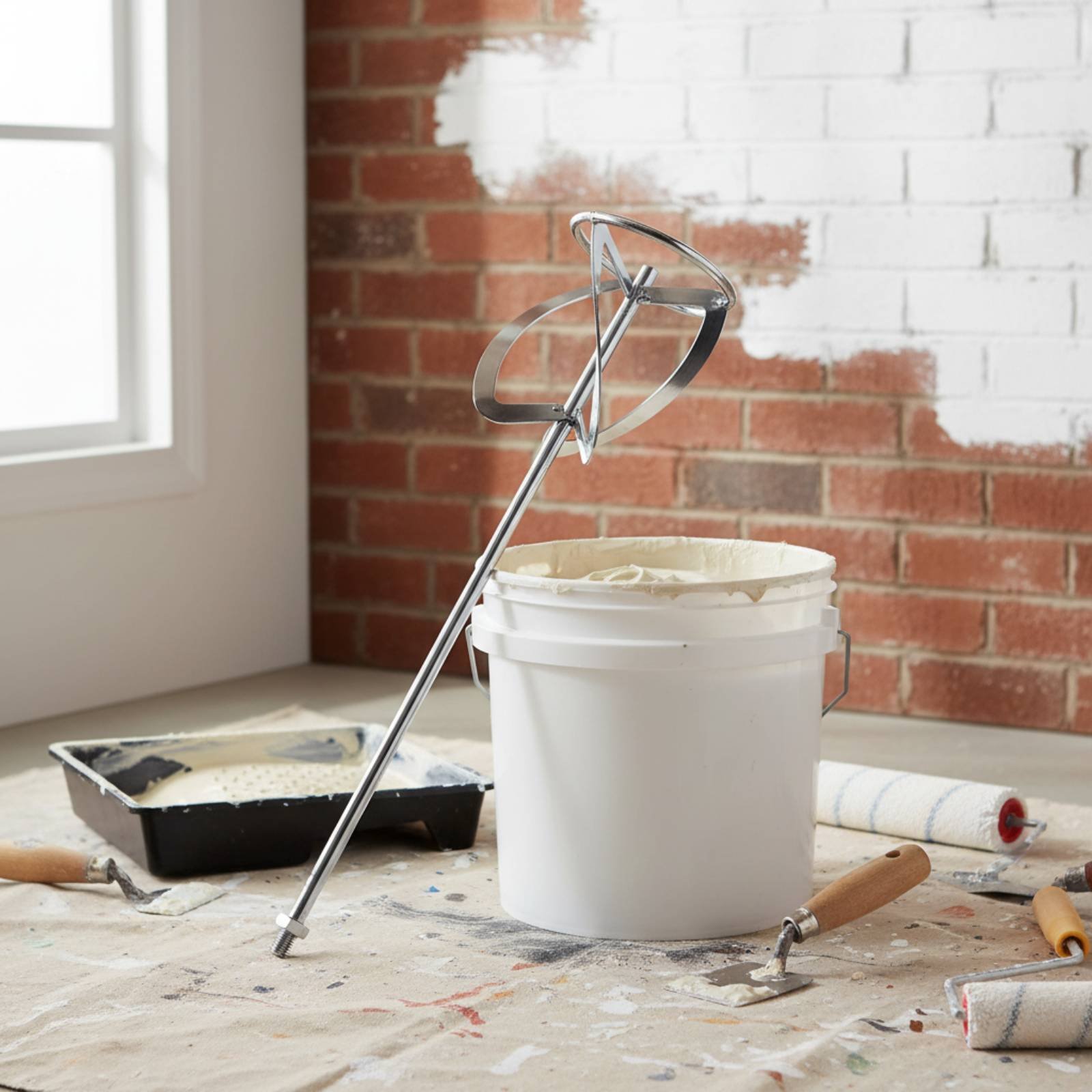 Cement Blender Paddle Sturdy D - Workshop Use Tools ulasan dan harga