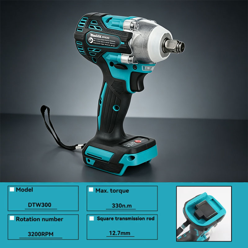 Makita DTW300 18V Brushless Hi - Makita Drill Dtw300 ulasan dan harga