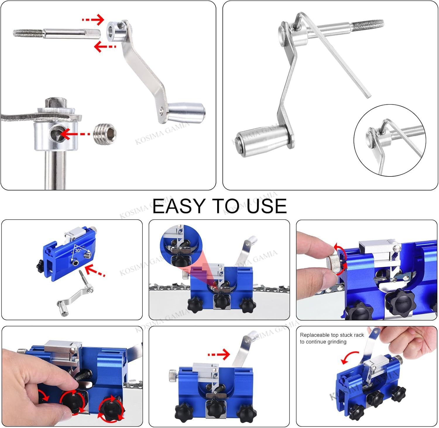 Portable Manual Chain Saw Blad - Workshop Cleaning Tools ulasan dan harga