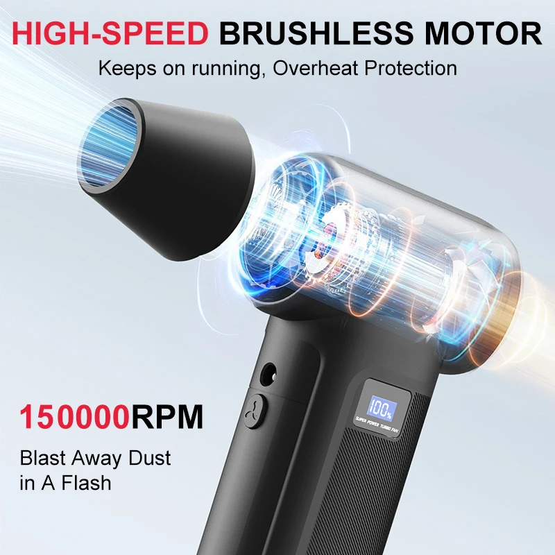 Cordless Turbo Fan Blower 1500 - Workshop Cleaning Tools ulasan dan harga