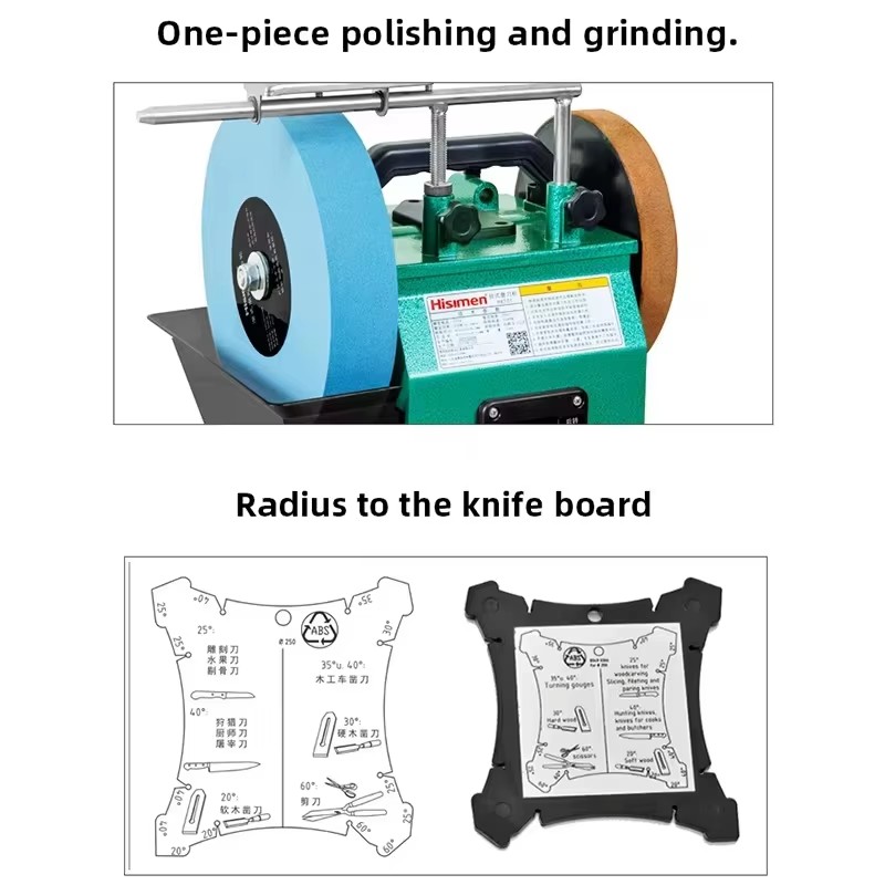 220V Dual Wheel Electric Grind - Workshop Tools Knife Sharpener ulasan dan harga