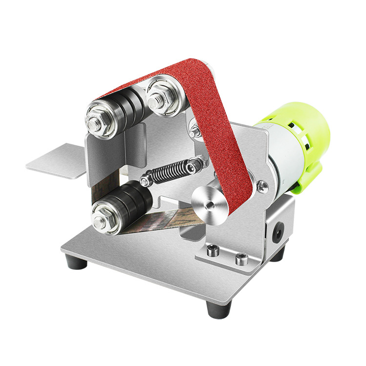 Mini Electric Belt Sander Poli - Workshop Tools Knife Sharpener ulasan dan harga