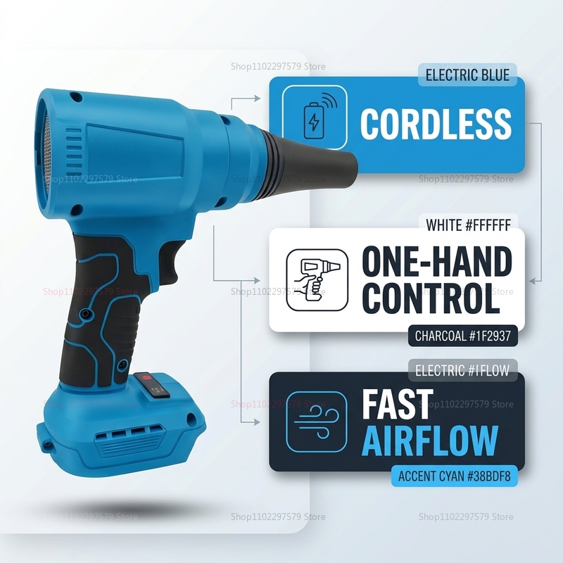 18V Brushless Cordless Air Dus - Workshop Cleaning Tools ulasan dan harga