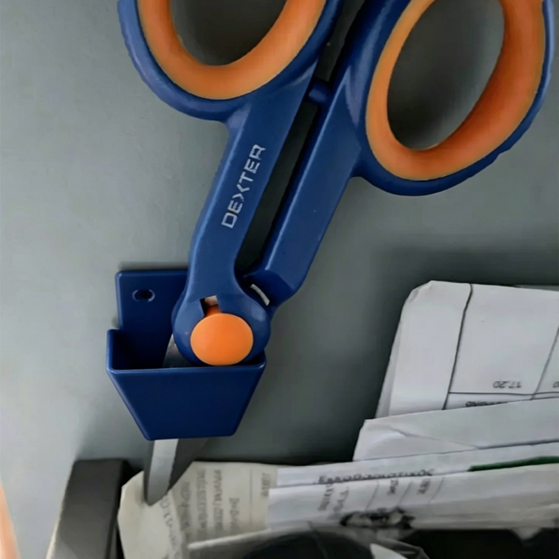 1pc Scissors Storage Rack Blue - Workshop Tools Wholesale ulasan dan harga