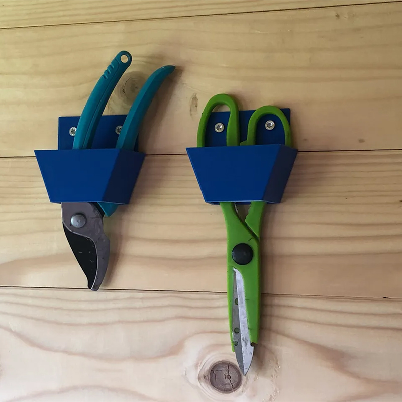 1pc Scissors Storage Rack Blue - Workshop Tools Wholesale ulasan dan harga
